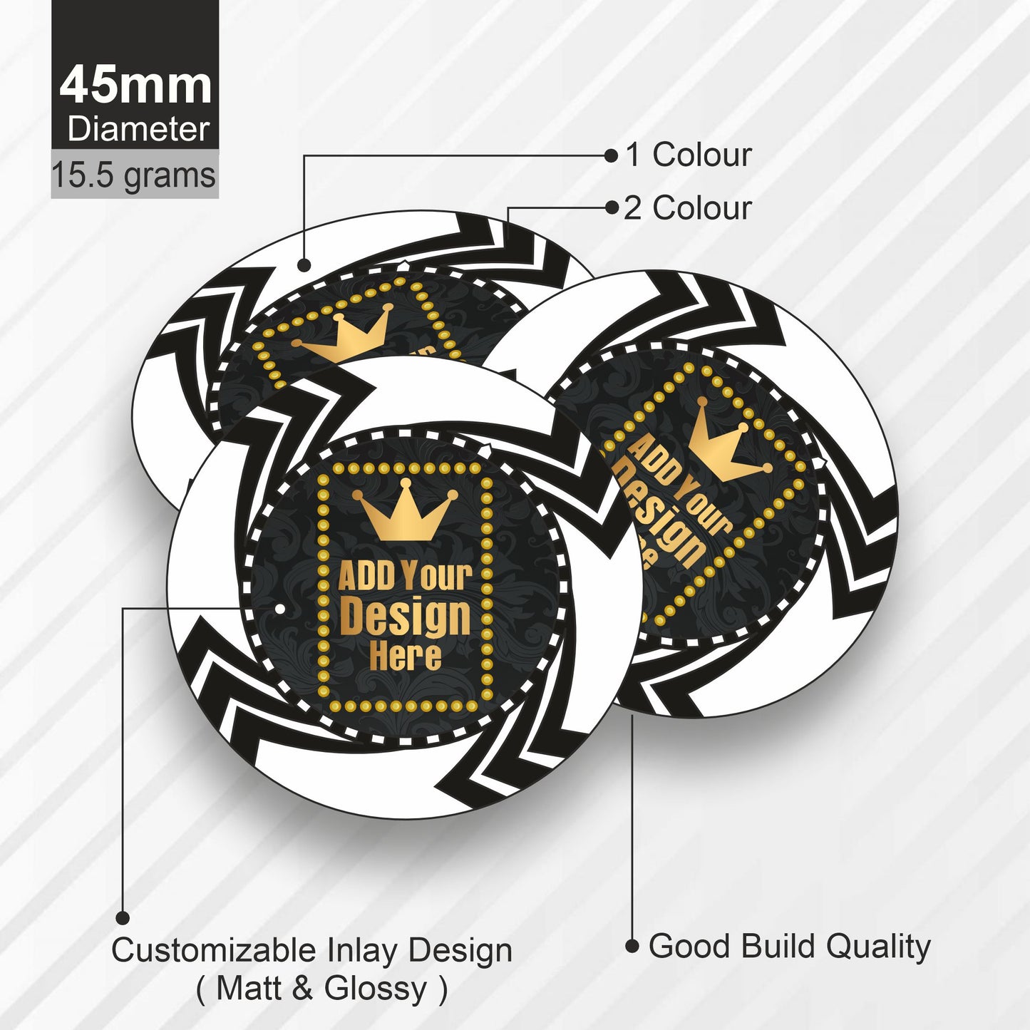 HORNET Customised Poker Chips 45MM