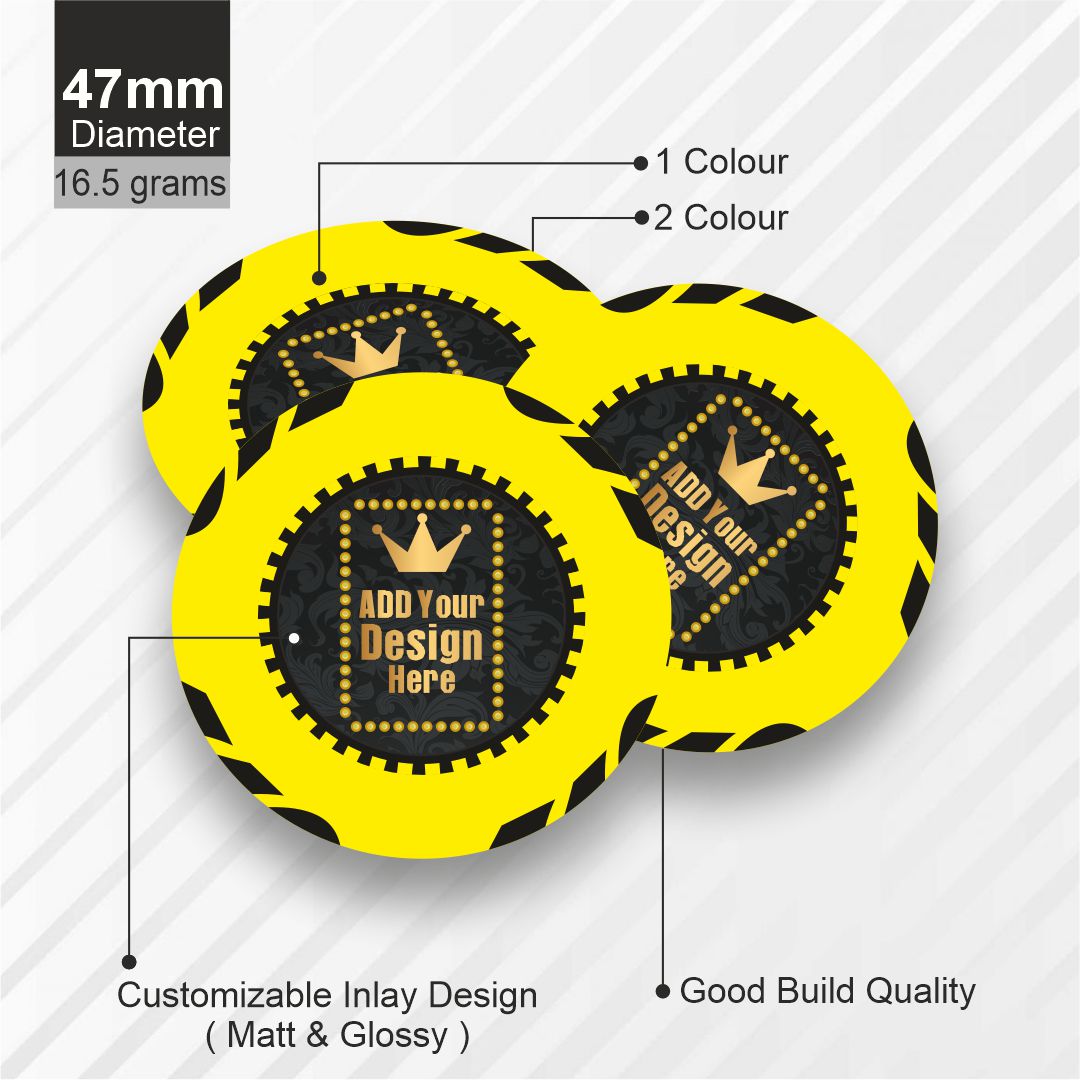 TYPHOON Customised Poker Chips 47mm