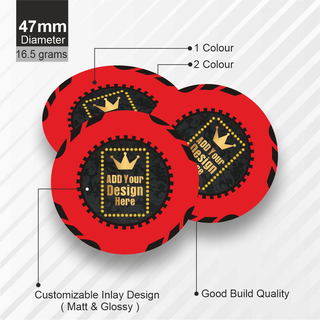 TYPHOON Customised Poker Chips 47mm