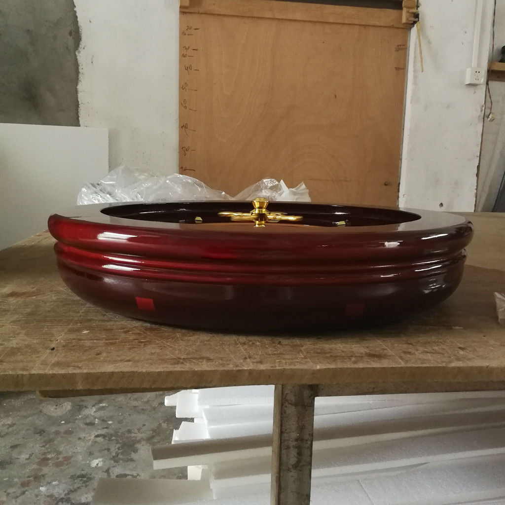 22 Inch Solid Roulette Wheel