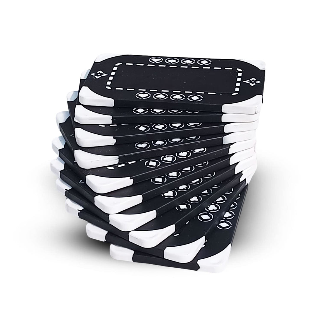 Billium 500 without Denominations with Bricks Chip Set | Black Case