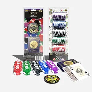 Billium 100 Poker Playing Cards Chips Set (BLUE)