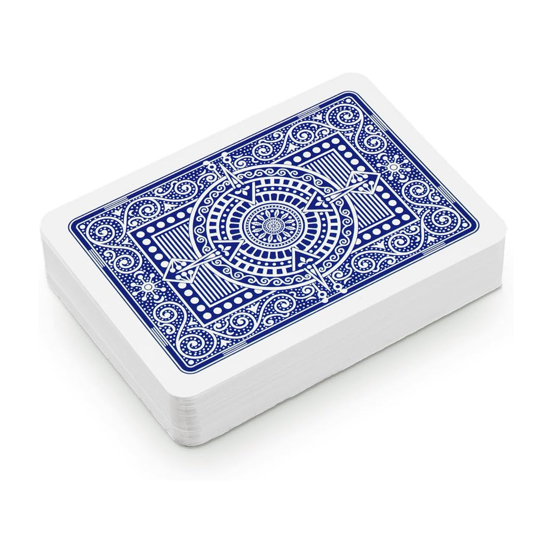 Modiano Texas Poker Jumbo Index 100% Plastic Playing Cards Blue