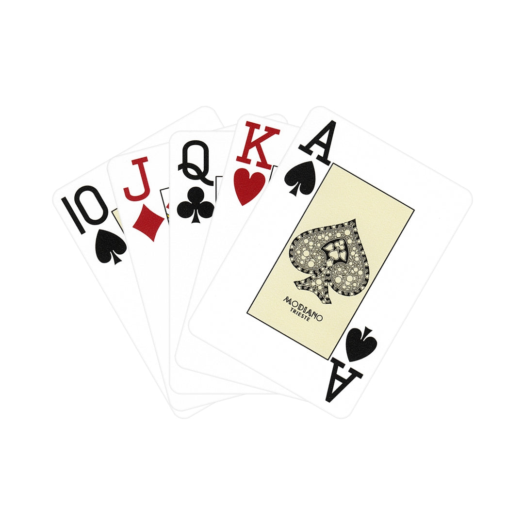 Modiano Texas Poker Jumbo Index 100% Plastic Playing Cards Light Green