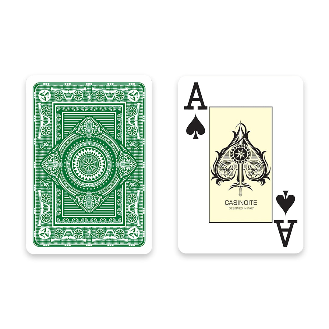 Monarch 100% Plastic Poker Playing Cards | Green