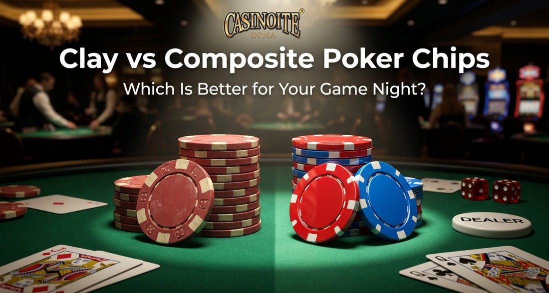 Clay vs Composite Poker Chips — Which Is Better for Your Game Night?
