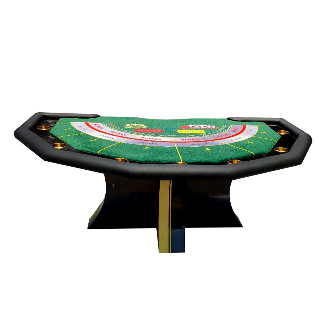 Baccarat Table Wooden Leg