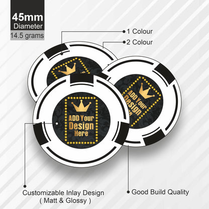 Raptor  Customised Poker Chips 45 MM