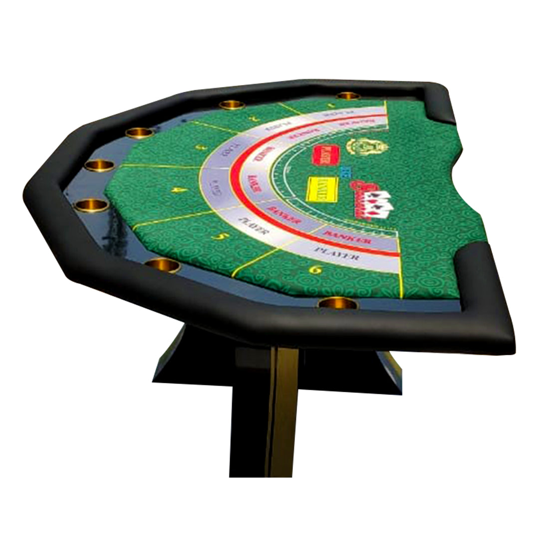 Baccarat Table Wooden Leg
