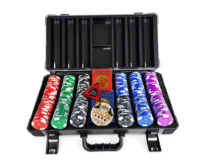 Casinoite Royale 300 Poker Chip Set with Denomination