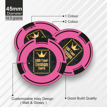 Raptor  Customised Poker Chips 45 MM