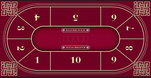 casinoite Portable Poker Table Mat
