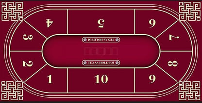 Poker / Flush Rubber layout  Matts