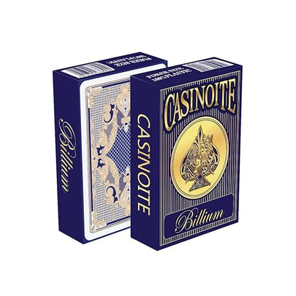 Billium Plastic Poker Playing Card (Blue)