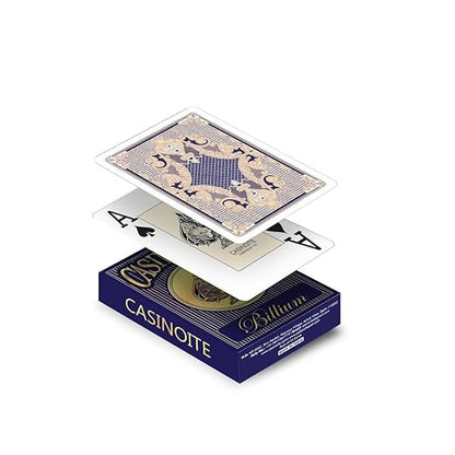 Billium Plastic Poker Playing Card (Blue)