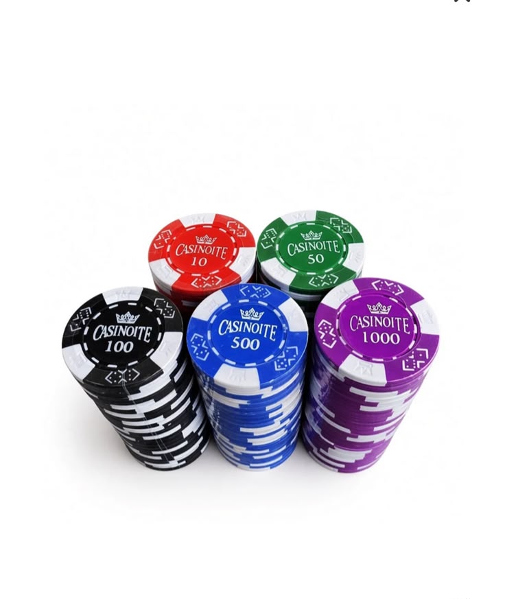 Casinoite Royale 300 Poker Chip Set with Denomination