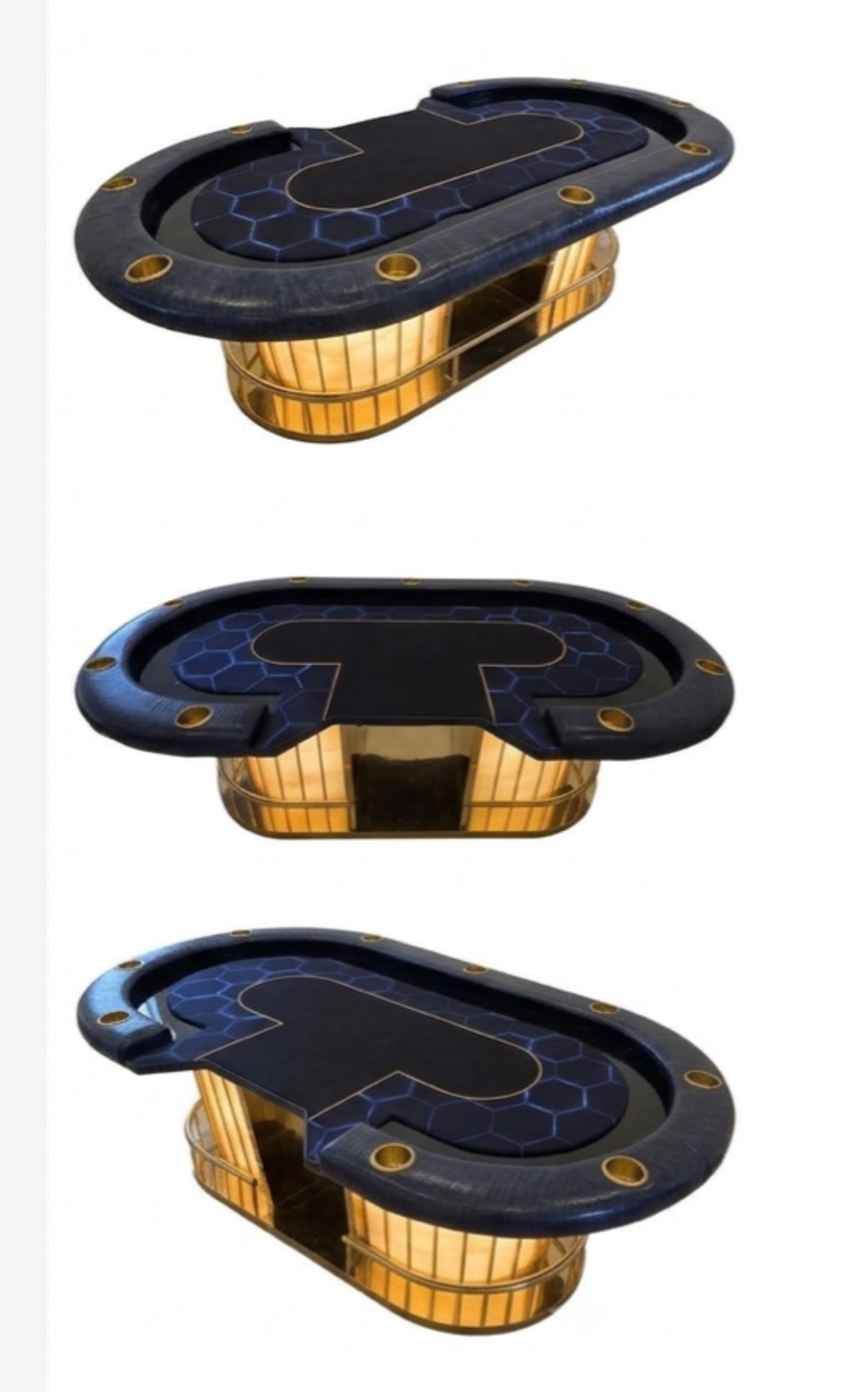 Casinoite Nocturne Poker Table