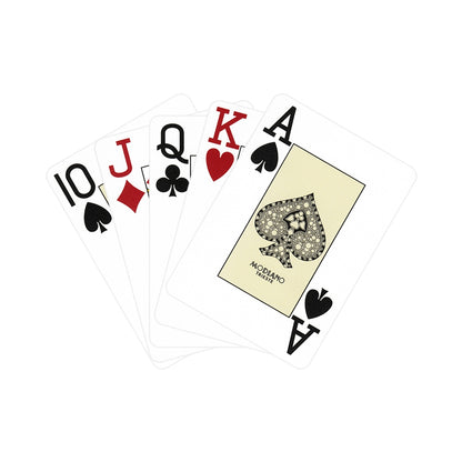 Modiano Texas Poker Jumbo Index 100% Plastic Playing Cards Light Green