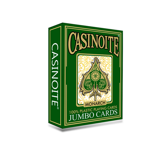 Monarch 100% Plastic Poker Playing Cards | Green