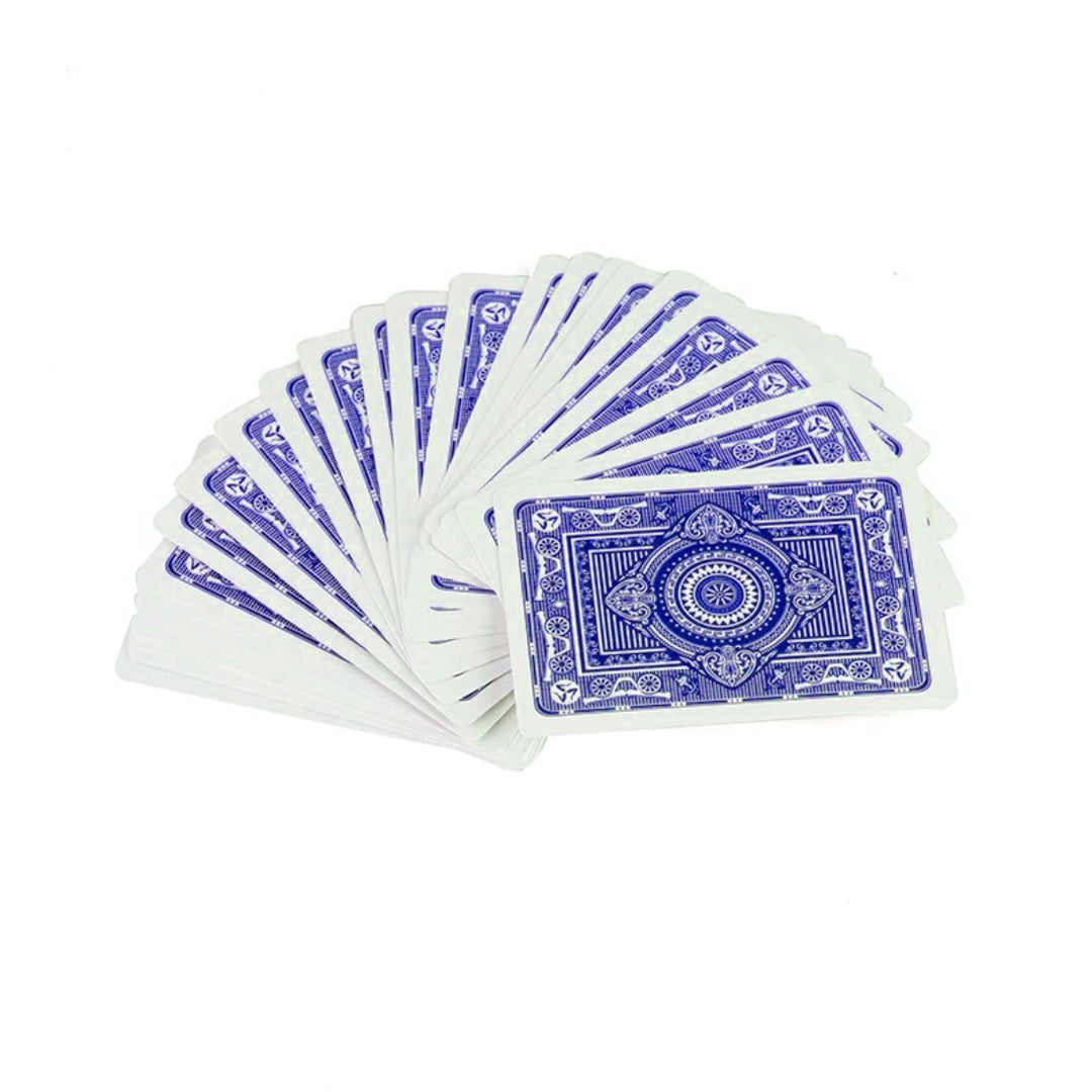Monarch 100% Plastic Poker Playing Cards- Blue