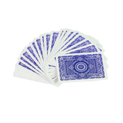 Monarch 100% Plastic Poker Playing Cards- Blue