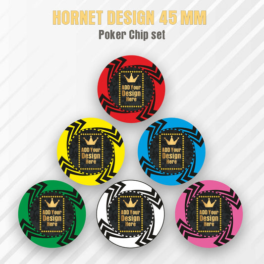 HORNET  Customised Poker Chips 45MM
