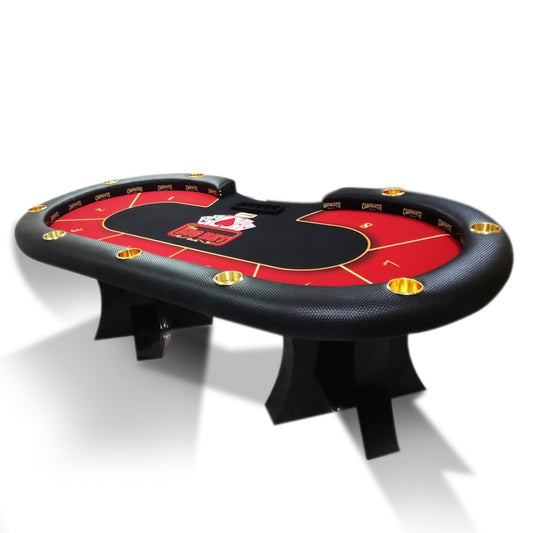 Flush Table With Wooden Cross Legs