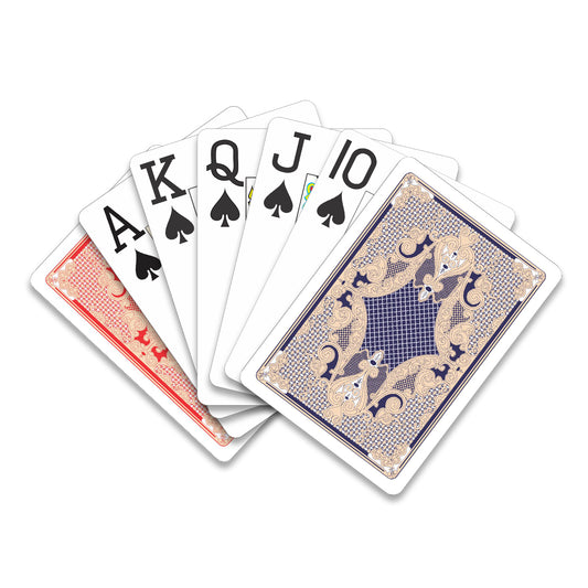 Billium Playing Cards (BILLIUM 12 PCS (6RED+6BLUE)