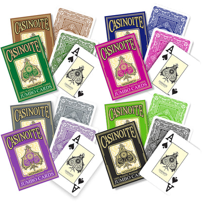 Monarch 100% Plastic Poker Playing Cards (8 Colors)
